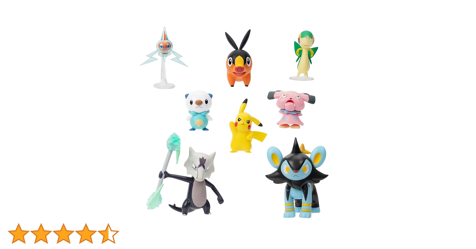 ポケモンミニフィギュア　14体 ポケモンボックス ミニフィギュア クリア 114体＋ボールセット